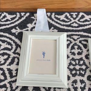 3 Pottery Barn kids Frames/ Hand or Stand